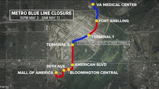 METRO Blue Line closure: What you need to know