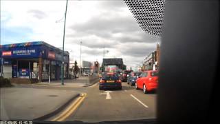 Milkshake Thrown On Car By Idiots In Stockport