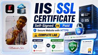 Self-Signed & Paid SSL Certificate in IIS | Secure Website with HTTPS | Complete Lab