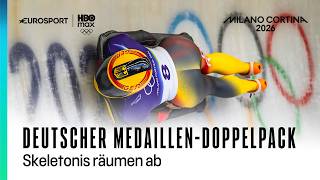 Silver & Bronze! Only one can stop the Germans | 2026 Olympics | Skeleton | Women
