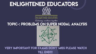 super node analysis problem -3