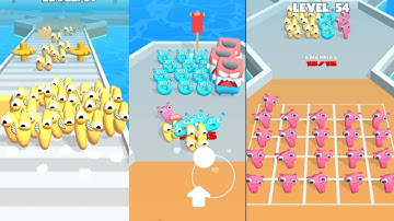 Merge Alphabet Run ABC Letter Go ⭐ Gameplay Walkthrough