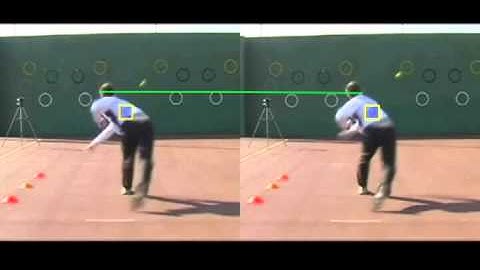 Baseball pitch biomechanical analysis rear view example slow motion video 1