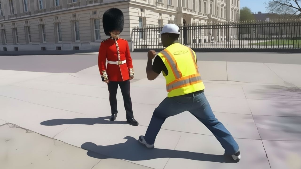 Wenn Dumme Leute Sich Mit der Königlichen Garde Anlegen!