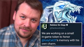 IceyCat25 Honorary Charm Being Added Into Rainbow Six Siege