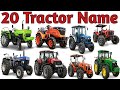 20 Tractor Name in Hindi and English | Tractor Names with Pictures 🚜 | Mahindra, Swaraj, Sonalika