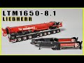 WSI 1/50 LIEBHERR LTM1650-8.1 MAMMOET 650t crane model 크레인모형 중장비모형 크레인미니어처 모바일크레인 52-2045 / 410296