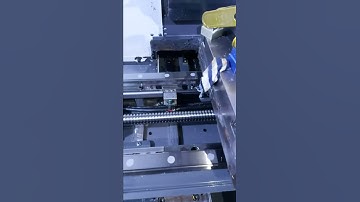 Inside the vmc machine bed !! Ball Screw Mechanism #shorts #vmcMachine #mechanicalengineering