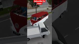 #shorts | Volkswagen Transporter 1968 Mod bussid | barish start ho gayi | Android game | 3D Game screenshot 4