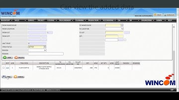 WINCOM ERP - Stock Return