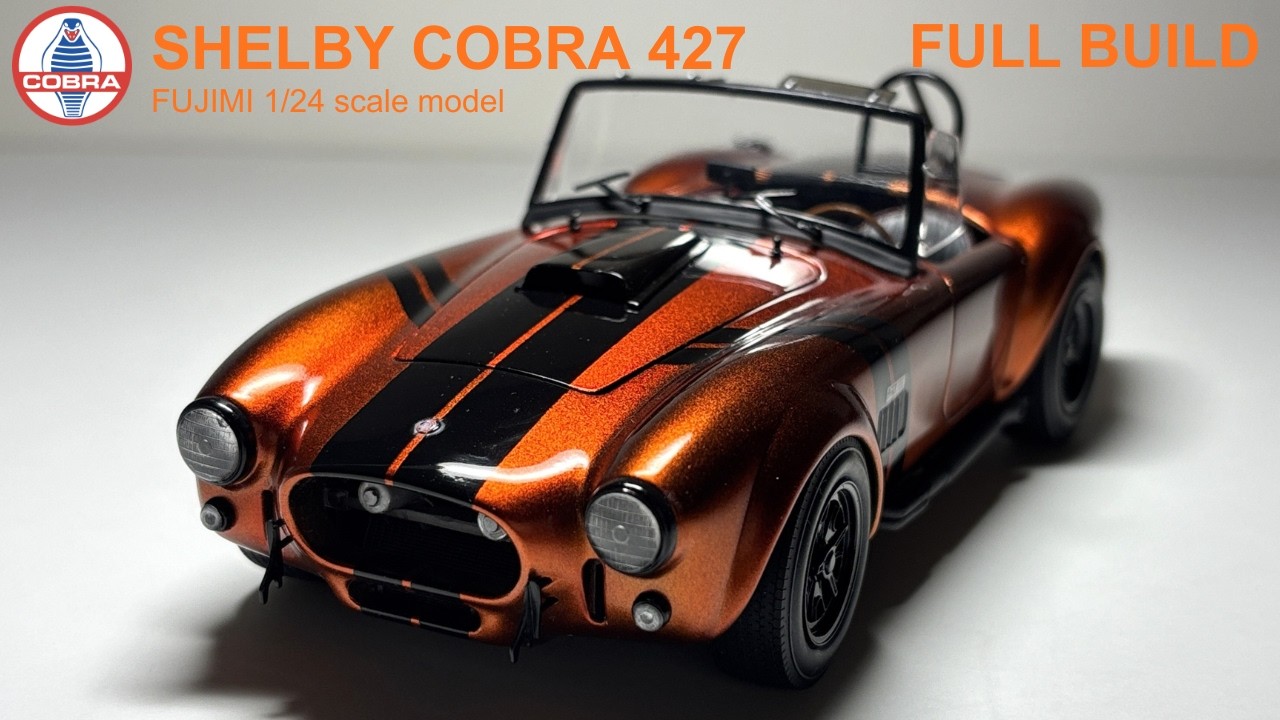 SHELBY COBRA 427 | Full Build フジミ 1/24 シェルビーコブラ427制作