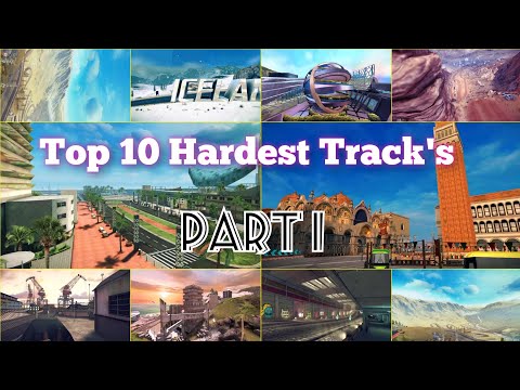 Asphalt 8 | Top 10 Hardest track's😱 Part 1✅