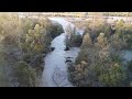 Il Piave dopo abbondanti precipitazioni