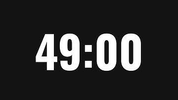 49 Minute Timer