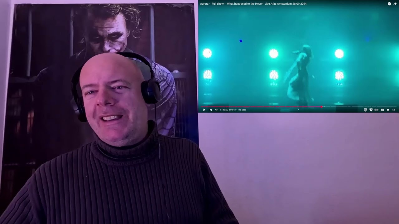 Singer reacts to Aurora The Seed Live Concert