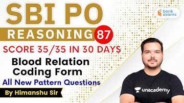10:00 AM - SBI PO 2020 | Reasoning by Himanshu Gajendra | Blood Relation
