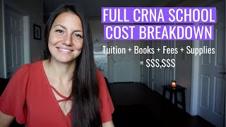 How Much I Paid For CRNA School...