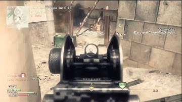 MW3: Mk46 1 vs 10 Kill Feed Drop Zone Gameplay