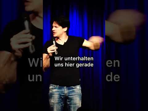 Frau ist genervt von Comedian!
