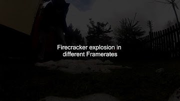 Firecracker from 1,000 to 30,000 fps - Slow Motion - Chronos 1.4