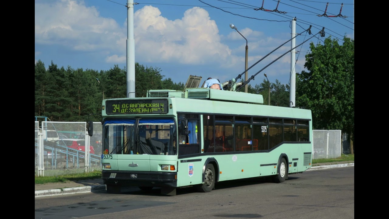 Информатор троллейбусного маршрута 34 г.Минска