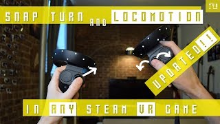 HOW TO ENABLE LOCOMOTION AND SNAP TURN in ANY SteamVR GAME - Windows Mixed Reality GUIDE HOW TO ENABLE LOCOMOTION AND SNAP TURN in ANY SteamVR GAME - Windows Mixed Reality GUIDE