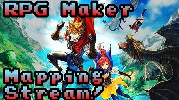Making some maps in RPG maker!