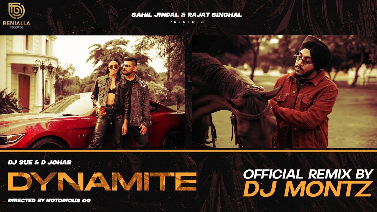 Watch Dynamite | Dj Sue | D Johar | Official Remix By DJ Montz | New Bollywood Song | Benialla Records on YouTube Watch Dynamite | Dj Sue | D Johar | Official Remix By DJ Montz | New Bollywood Song | Benialla Records on YouTube