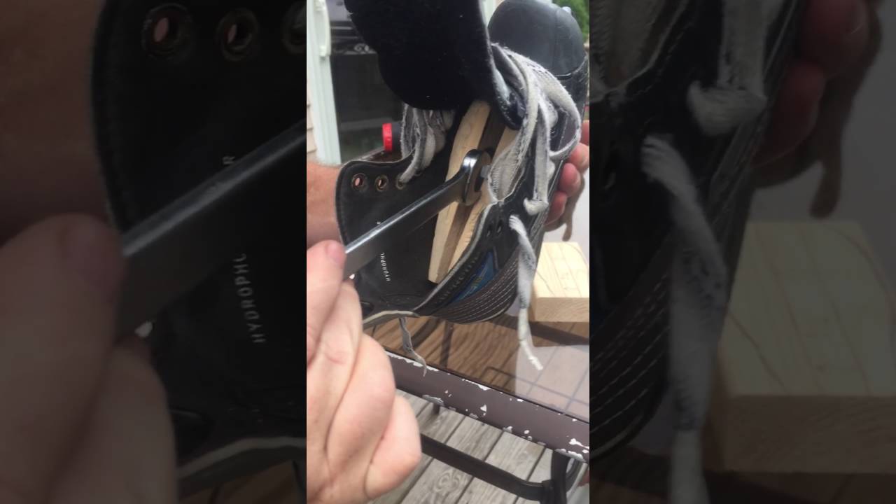 Hockey skate stretching technique YouTube