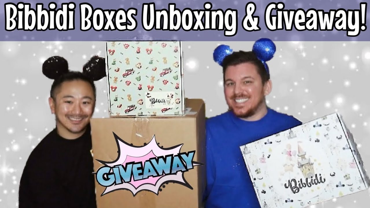 Bibbidi Unboxing and Giveaway *CLOSED*  | Disney Subscription Box | December 2020
