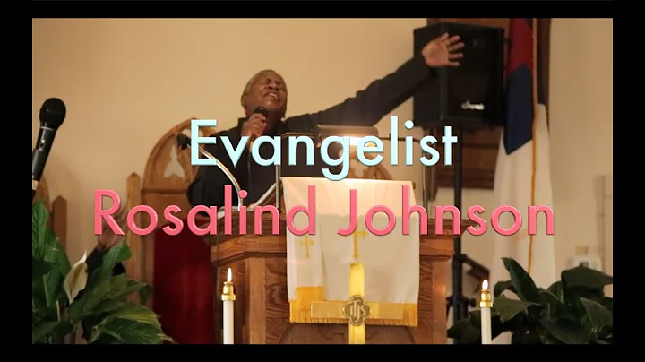Evangelist Rosalind Johnson - "Drop Your Weapons"