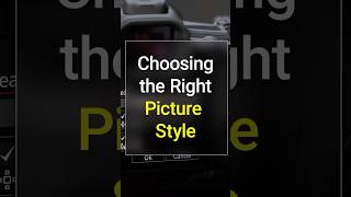 Choosing the Right Picture Style