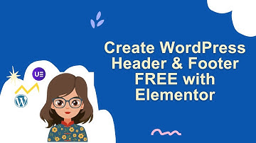 How to Create Header & Footer in WordPress FREE | Elementor Tutorial 2025  #WordPress #elementor