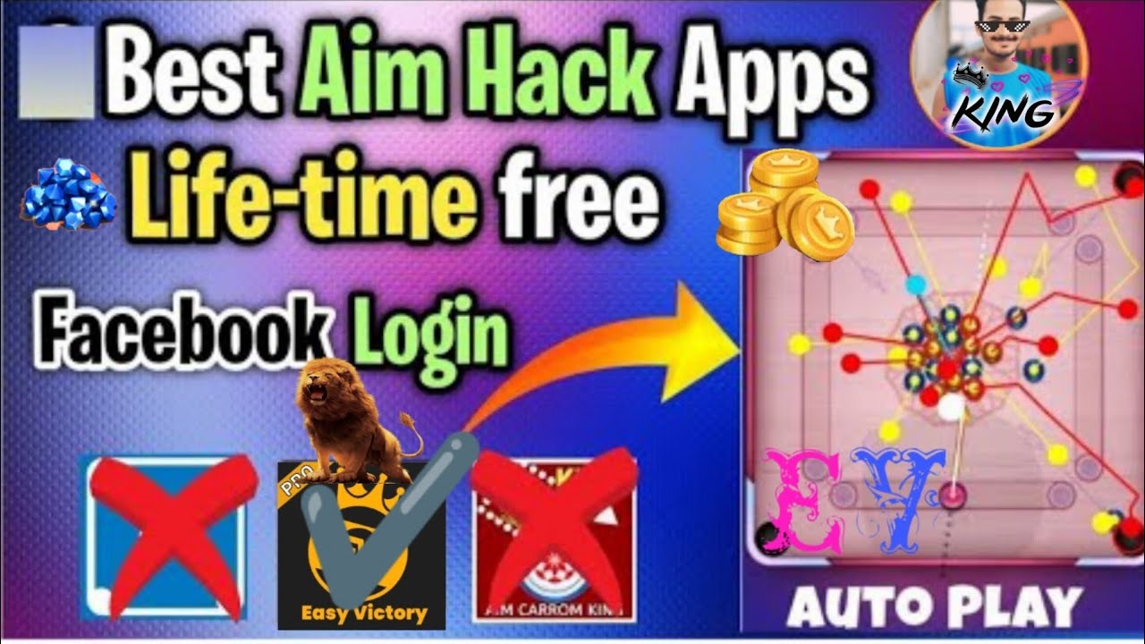 carrom king 👑 (carrom auto hack) 💯% warking 😍 and 💯% free 2025 ...