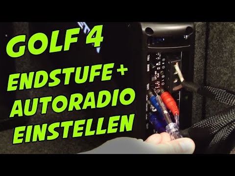 Endstufe und Autoradio
