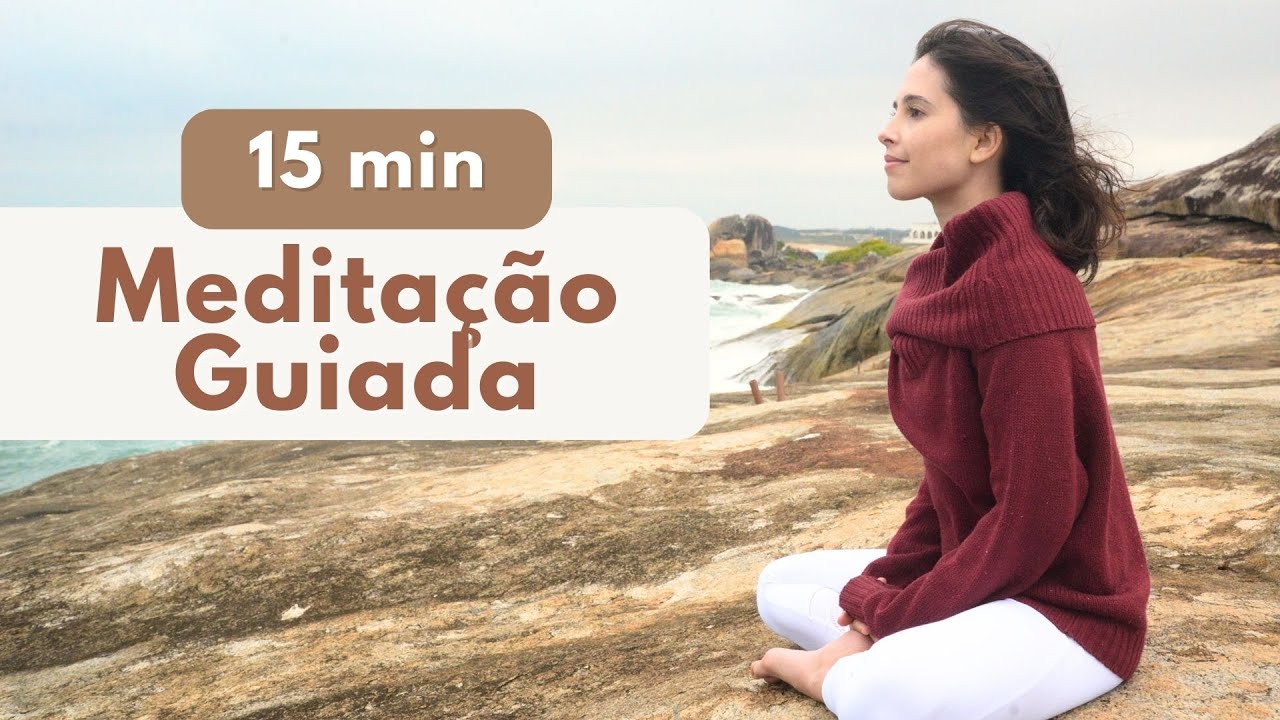 15 MIN | MEDITAÇÃO GUIADA para GRATIDÃO | Para se sentir leve e em paz ...