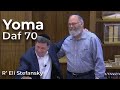 Daf Yomi Yoma Daf 70 By R Eli Stefansky 