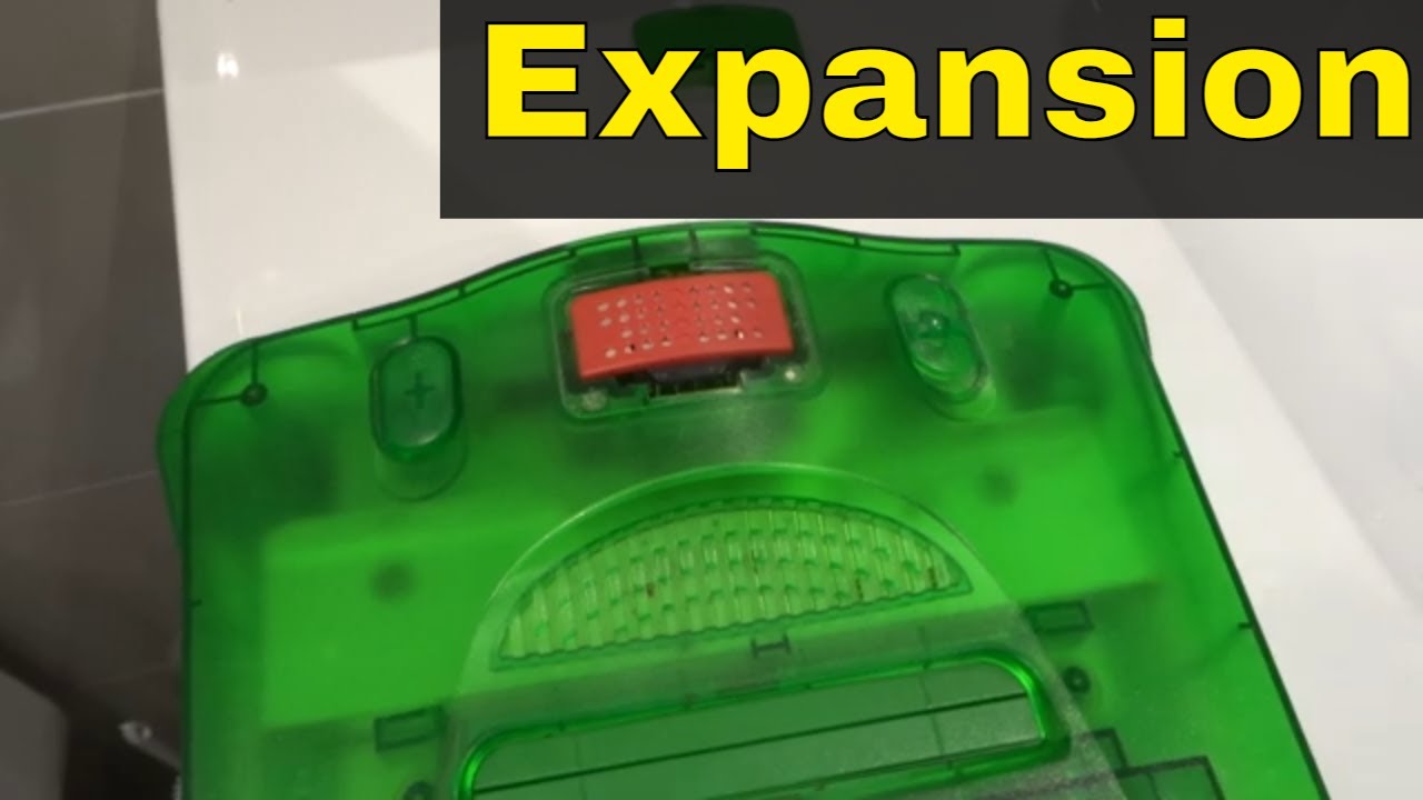 How To Remove Expansion Pack In Nintendo 64 Without The Right Tool