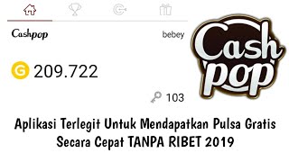Aplikasi Terlegit Untuk Mendapatkan Pulsa Gratis Secara Cepat TANPA RIBET 2019 screenshot 2