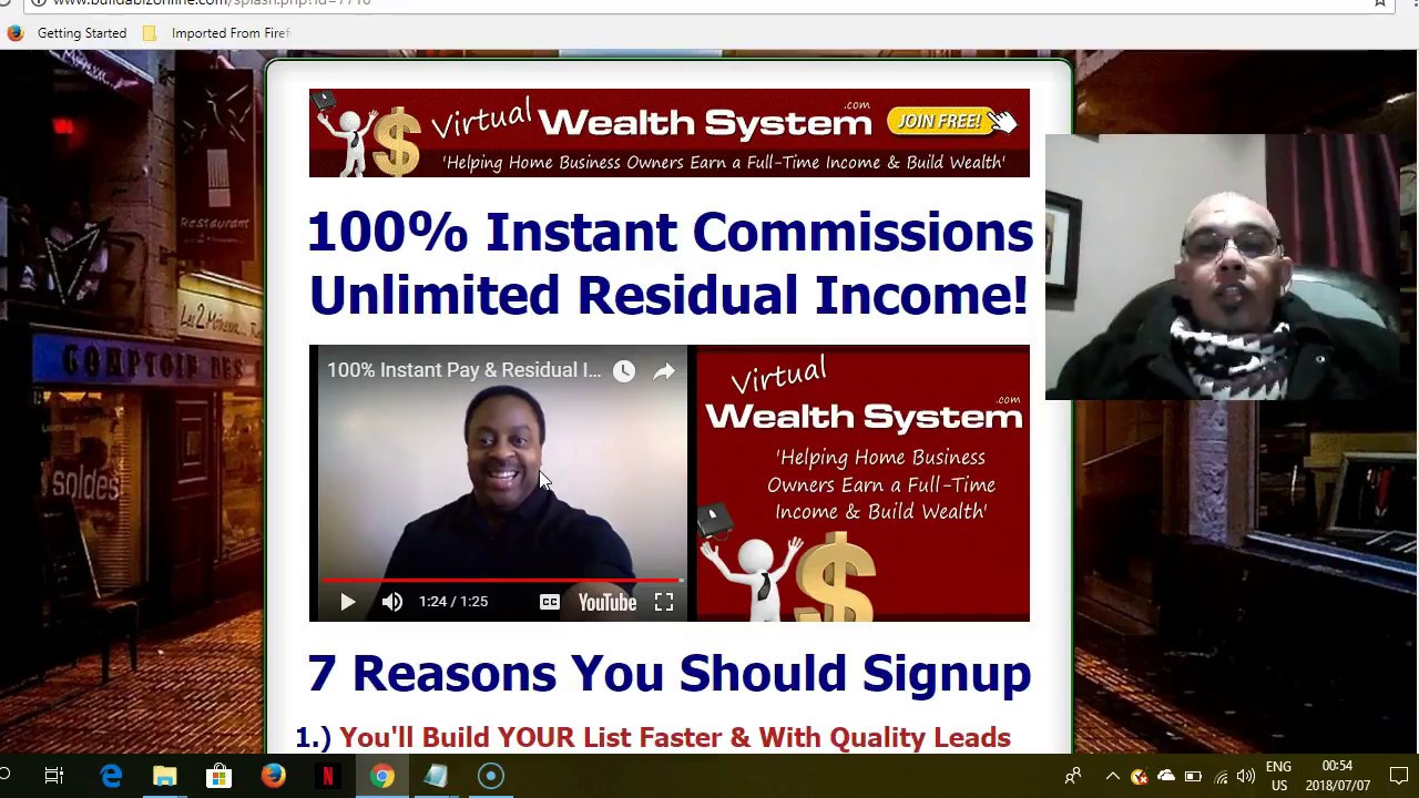 7 Reasons to Join the Virtual Wealth System by Joseph BP Strydom