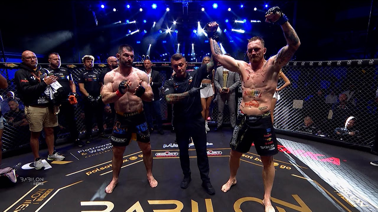 SZYMON KOŁECKI CIĘŻKO ZNOKAUTOWANY! I CAŁA WALKA WIECZORU GALI BABILON MMA 53