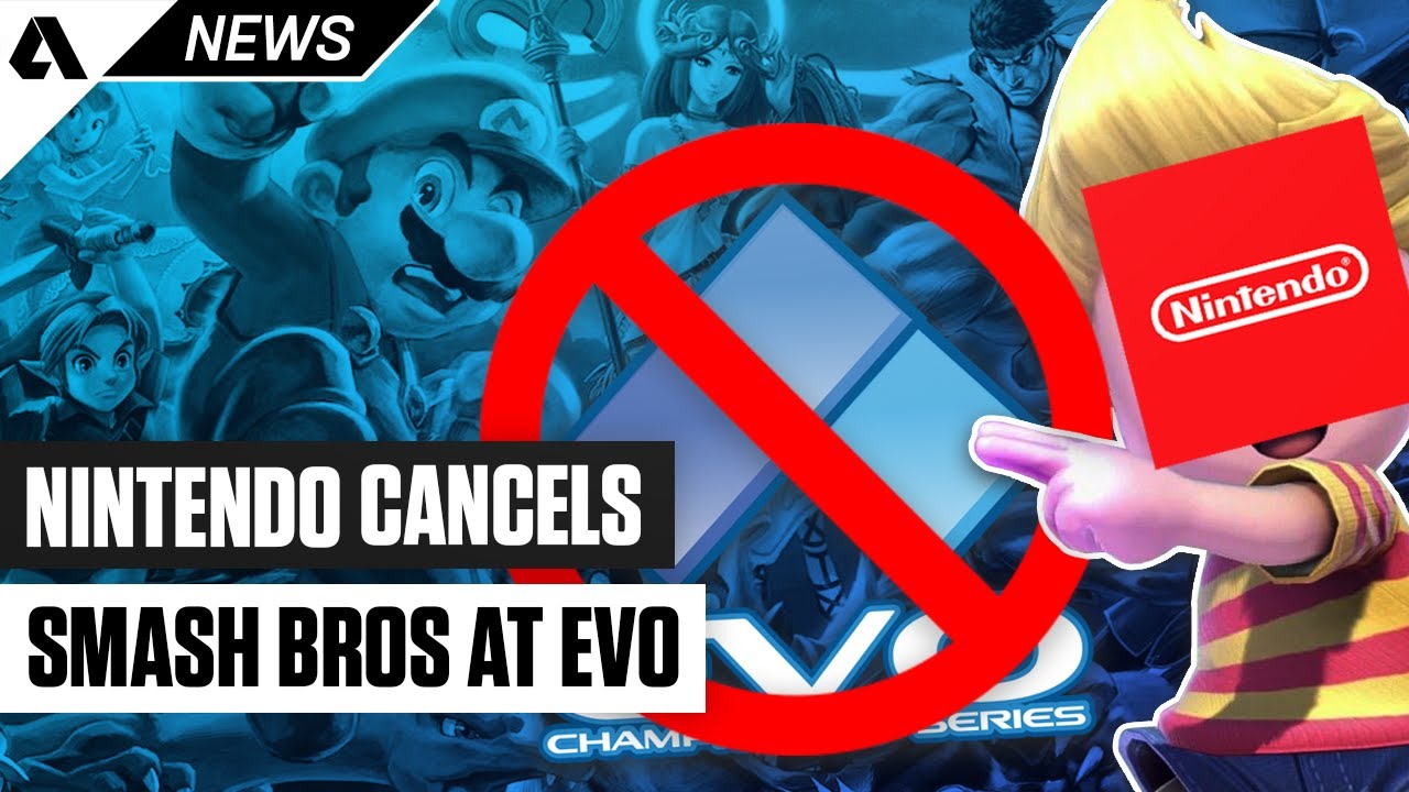Super Smash Bros Removed From EVO - Nintendo Withdraws Support