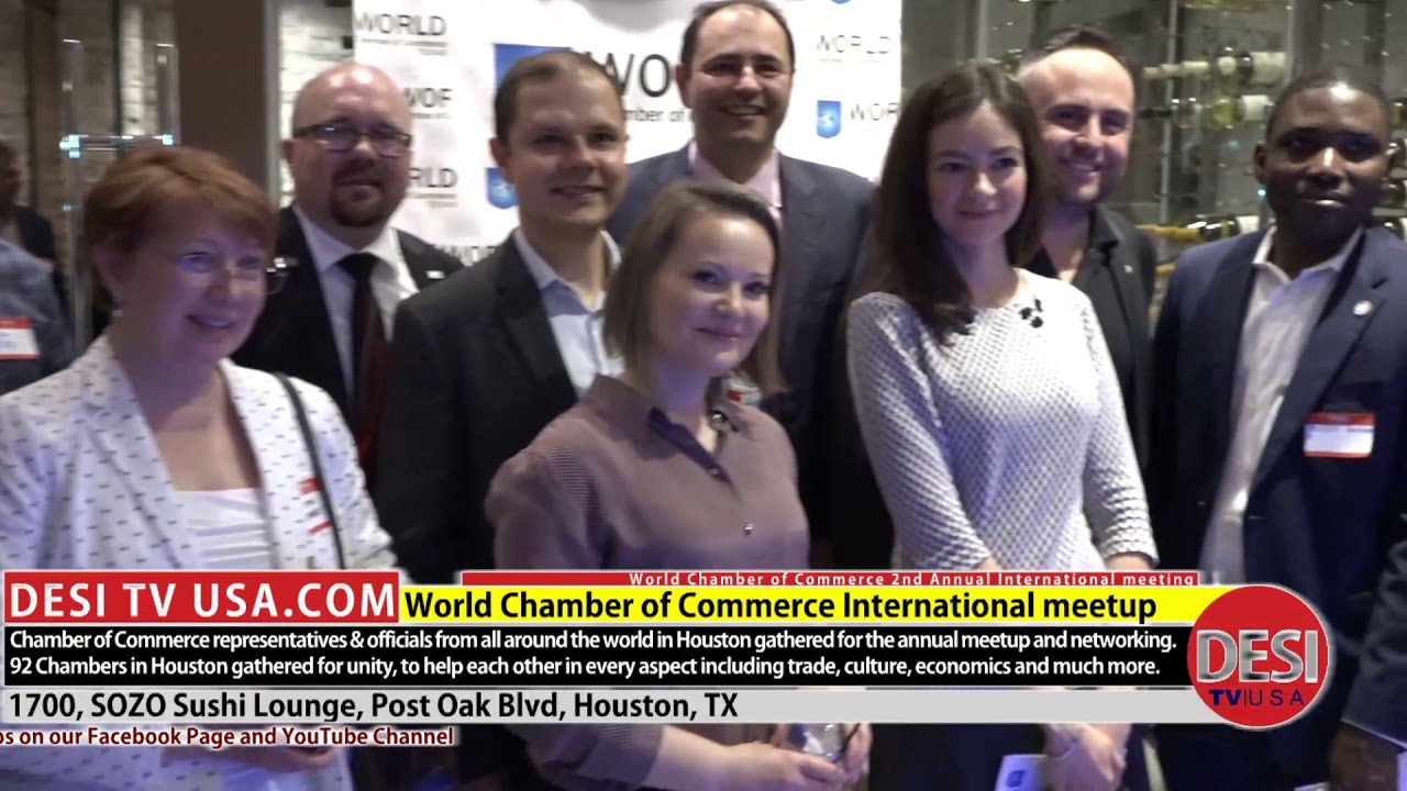 World Chamber of Commerce International meetup in Houston