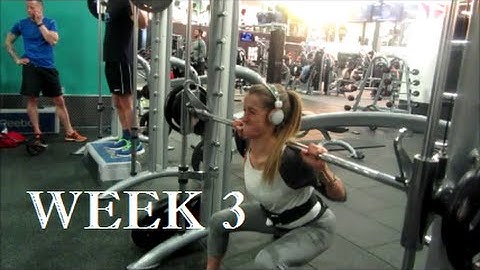 WEEK 3. Paused Squats. Positive Outlook. Pump session.