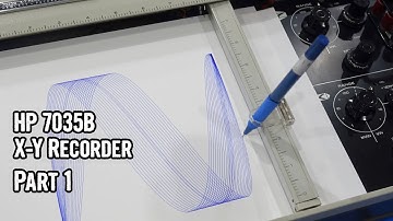 HP 7035B X-Y Recorder Restoration Part 1: Photo-chopper Inside!