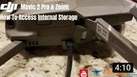 DJI Mavic 2 Pro & Zoom How to Access Internal Storage