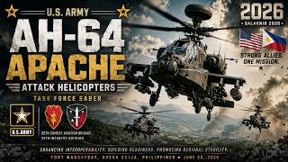 Salaknib 2026: Task Force Saber Conducts a Apache Training Flight Along Coastline