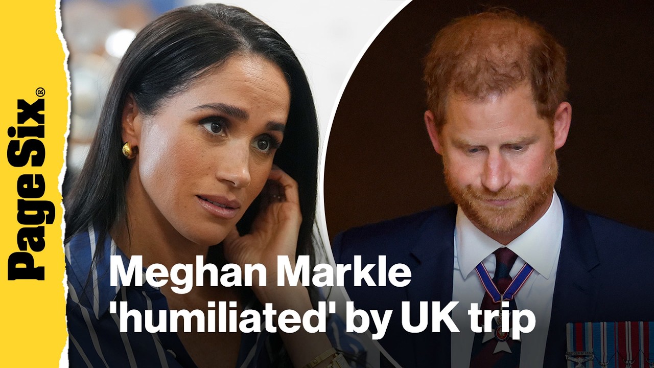 How 'Humiliated' Meghan Markle Navigated Prince Harry's 'Nightmare' UK Visi