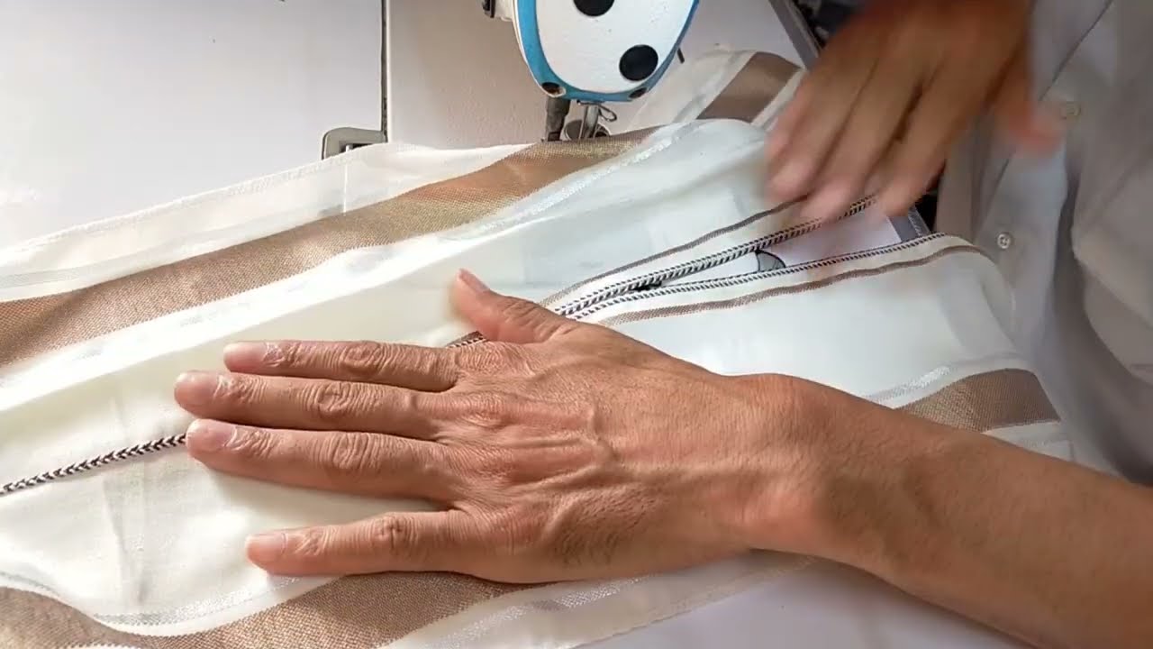 افضل طريقة لخياطة جلابة رحال بالخراط