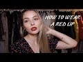 How to Wear a Sexy Red Lip - Holiday Makeup Tutorial